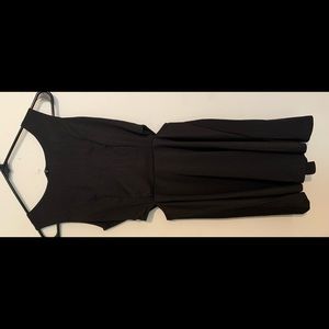 Black dress with the sides cut out